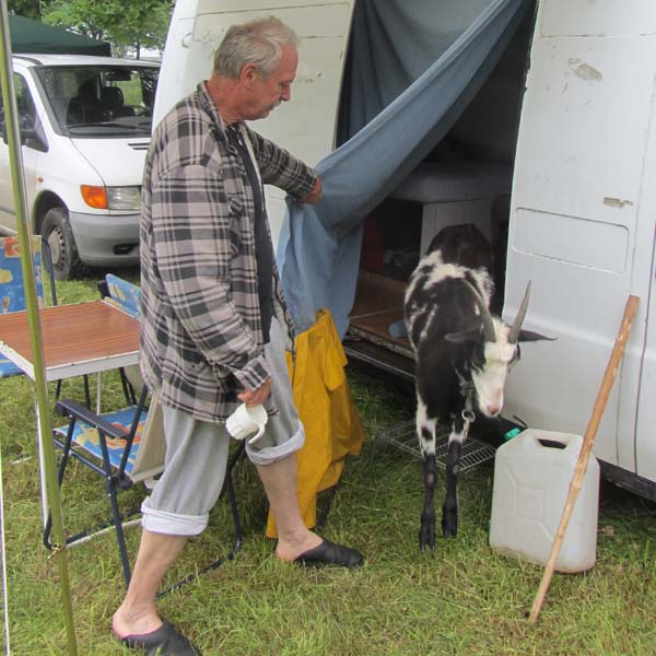 geit in je camper